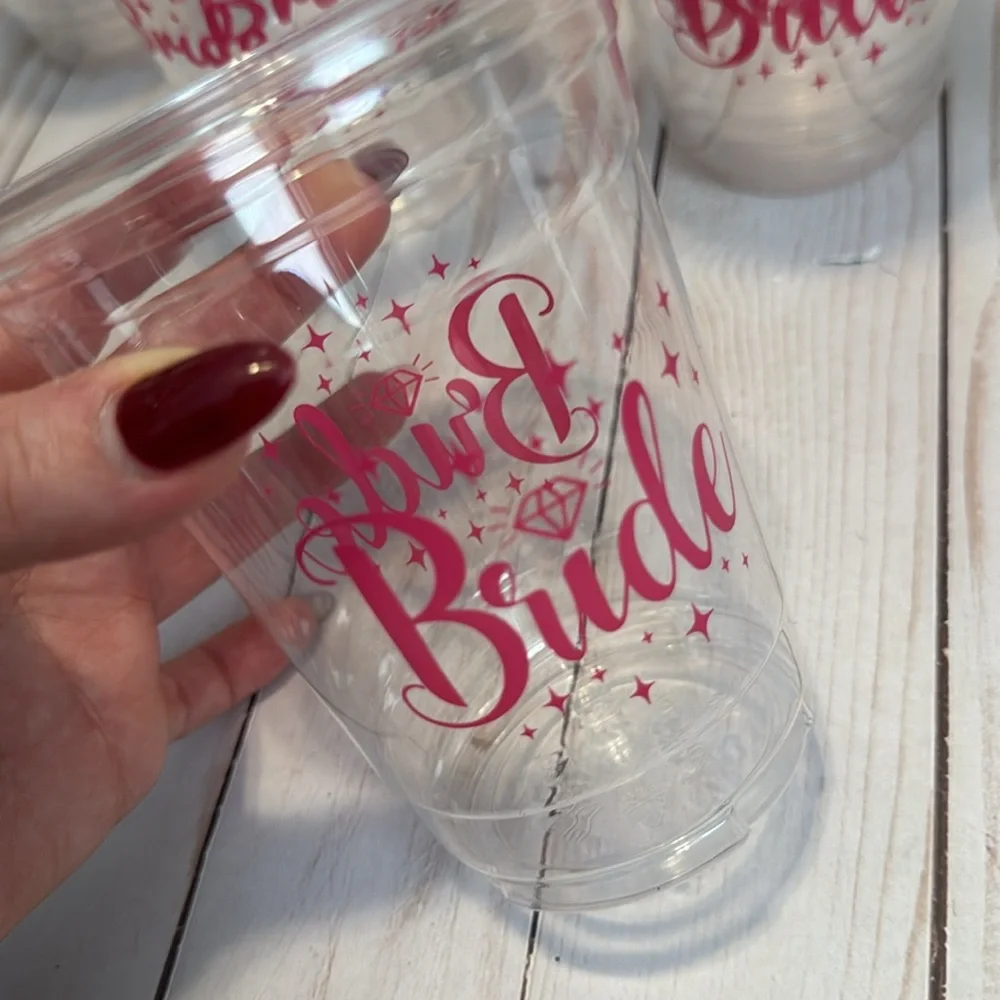 Bachelorette team bride cups